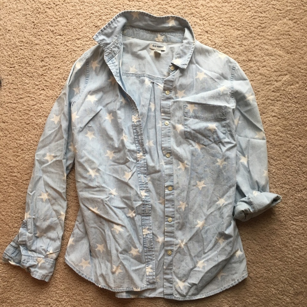 Old Navy "Stars" Button Down